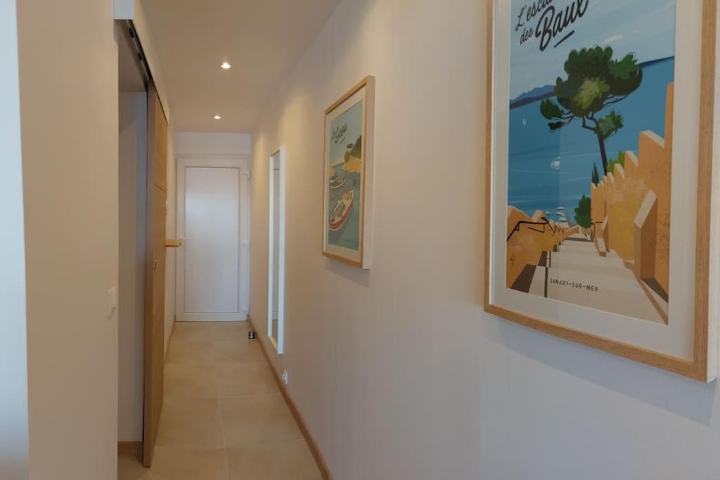 Front De Mer - Emplacement Prise Au Calme - T2 Moderne Et Entierement Climatise - Tout A Pieds Sanary-sur-Mer Εξωτερικό φωτογραφία